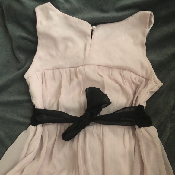 HYPE Dusty Pink Dress Girls Party Tier MIDI 12 - Picture 5 of 5